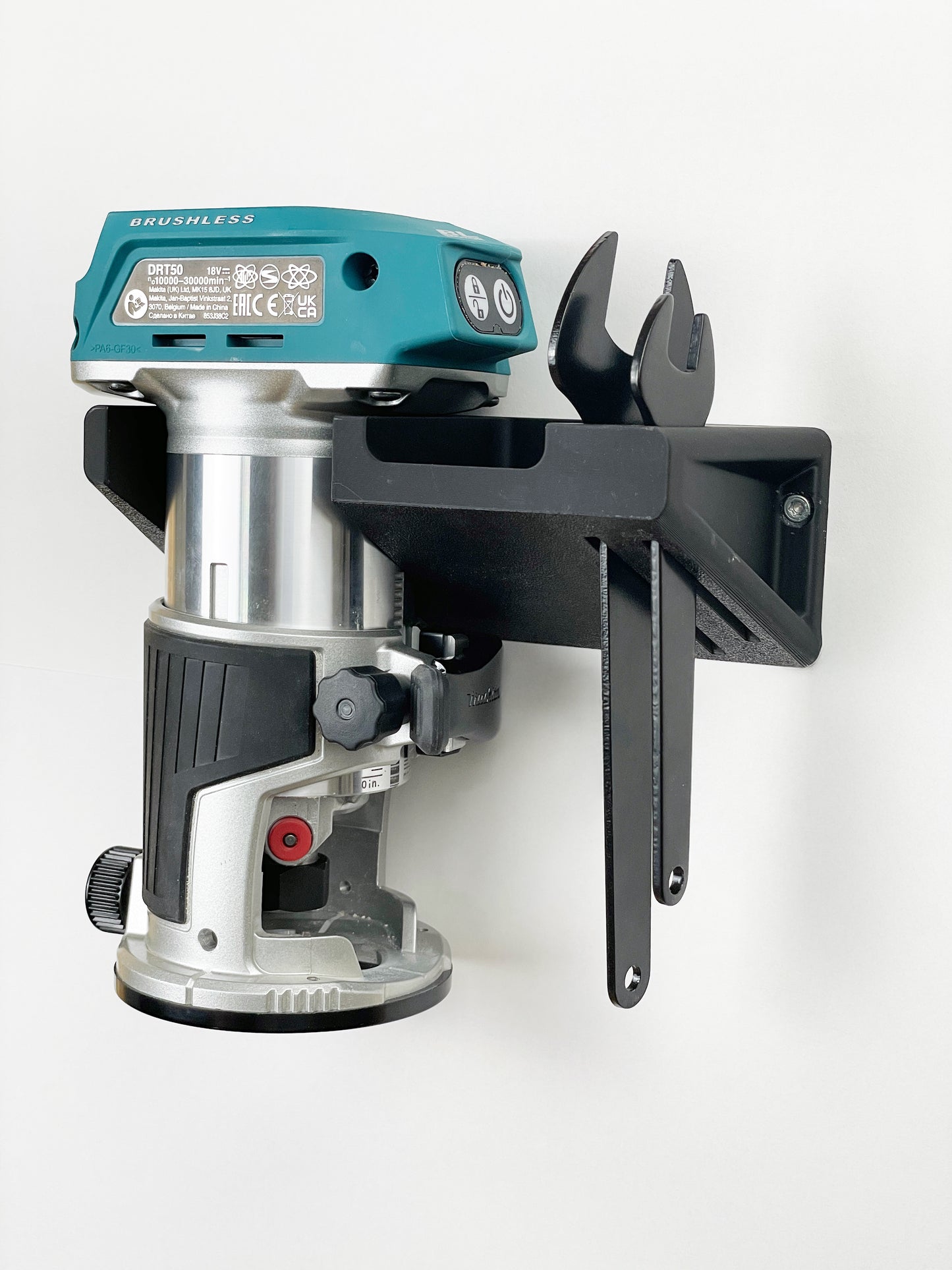 Makita DRT50 Oberfräse Wandhalterung