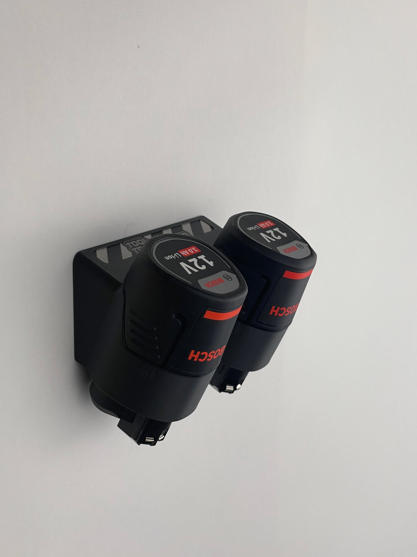 Akku Wandhalterung für Bosch 10,8V - 12V - Halter - Akku-Halterung (2 Akkus)